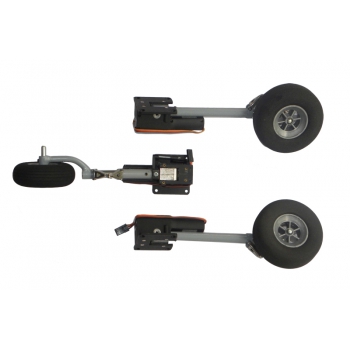 Elektrisches E-Retracts-Fahrwerk – dreiteilig für A-26K „Counter Invader“ – VQ-Modelle